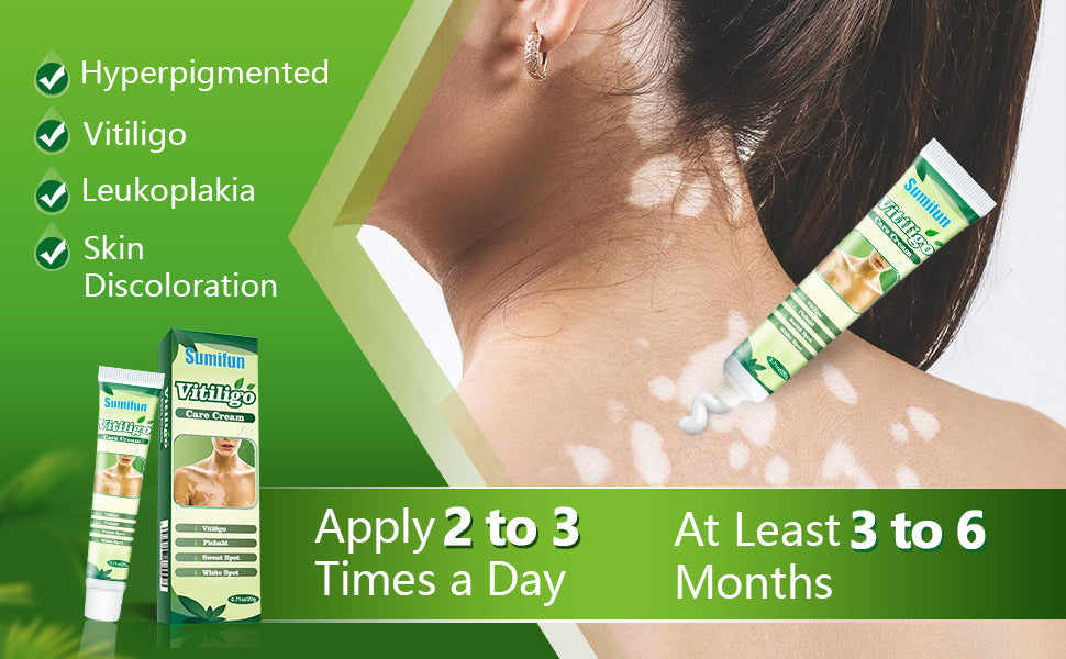 Vitiligo Care Cream | Topical Ointment for White Spots, Piebald, and Vitiligo - Image 17