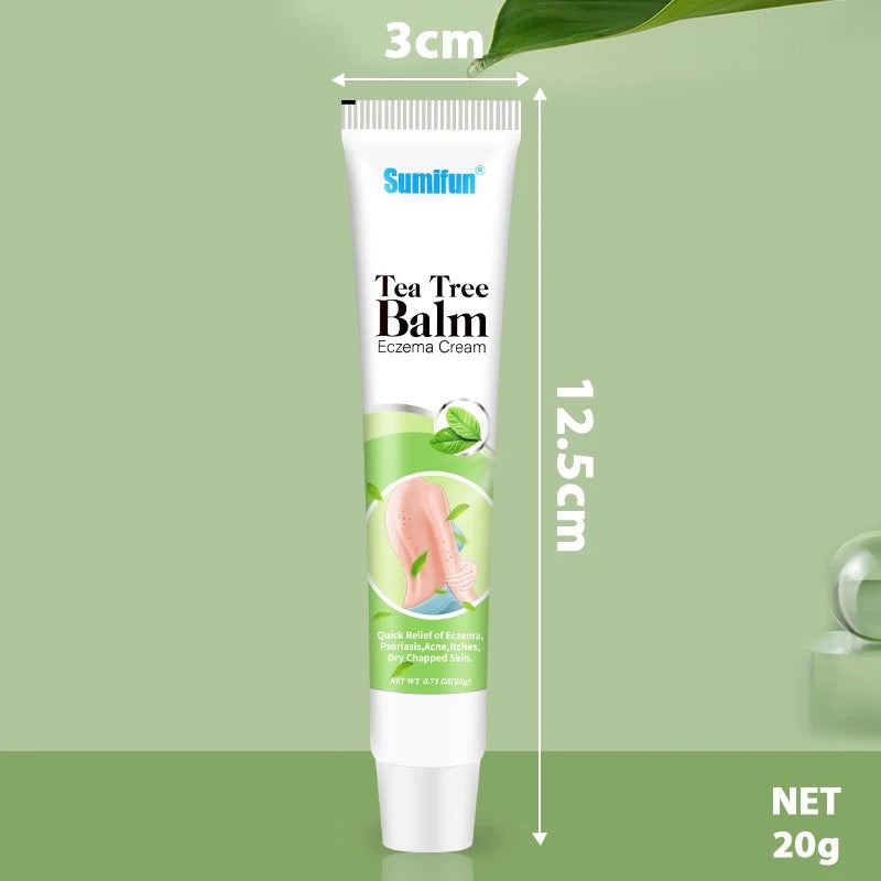 Tea Tree Oil Balm | Topical Cream for Eczema, Psoriasis, Acne, Itches, and Dry Chapped Skin - Image 10