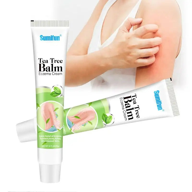 Tea Tree Oil Balm | Topical Cream for Eczema, Psoriasis, Acne, Itches, and Dry Chapped Skin - Image 6