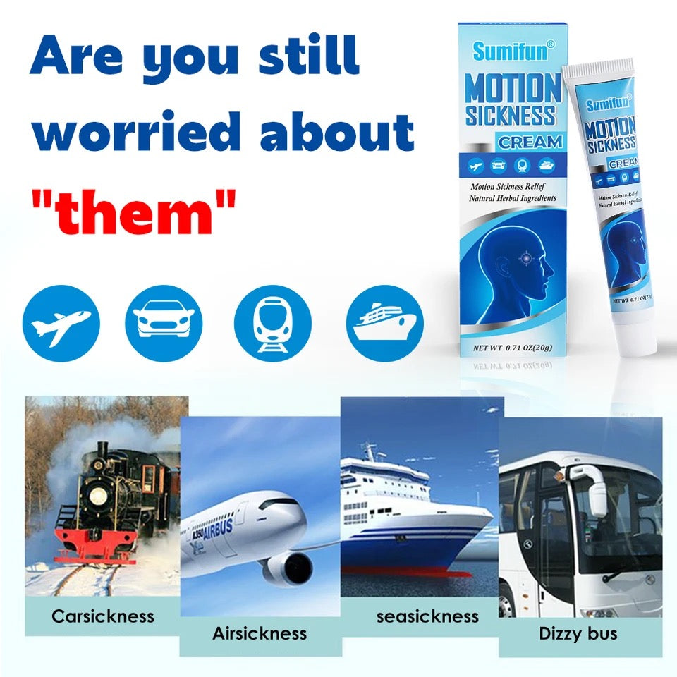 Motion Sickness Relief Cream | Topical Cream for Motion Sickness, Seasickness, and Airsickness - Image 6