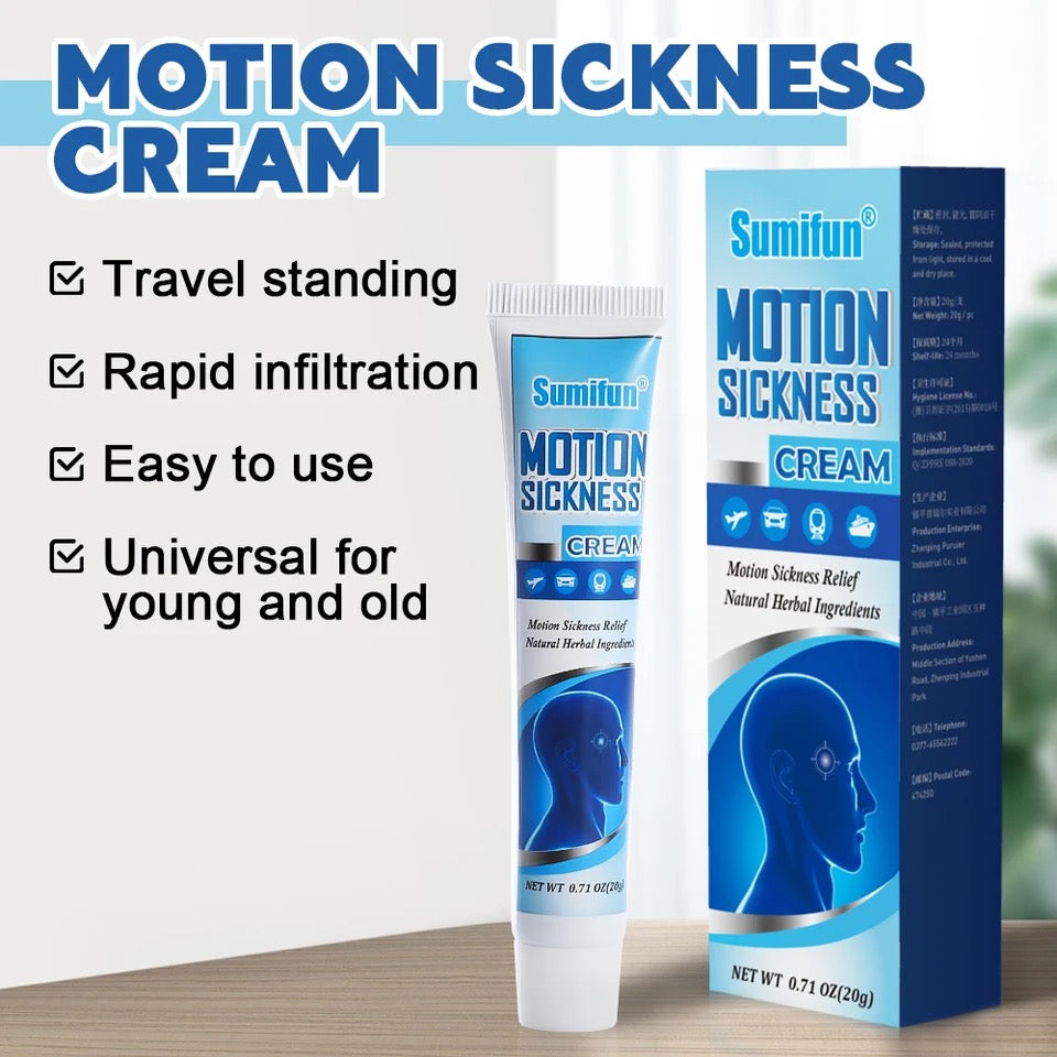 Motion Sickness Relief Cream | Topical Cream for Motion Sickness, Seasickness, and Airsickness - Image 4
