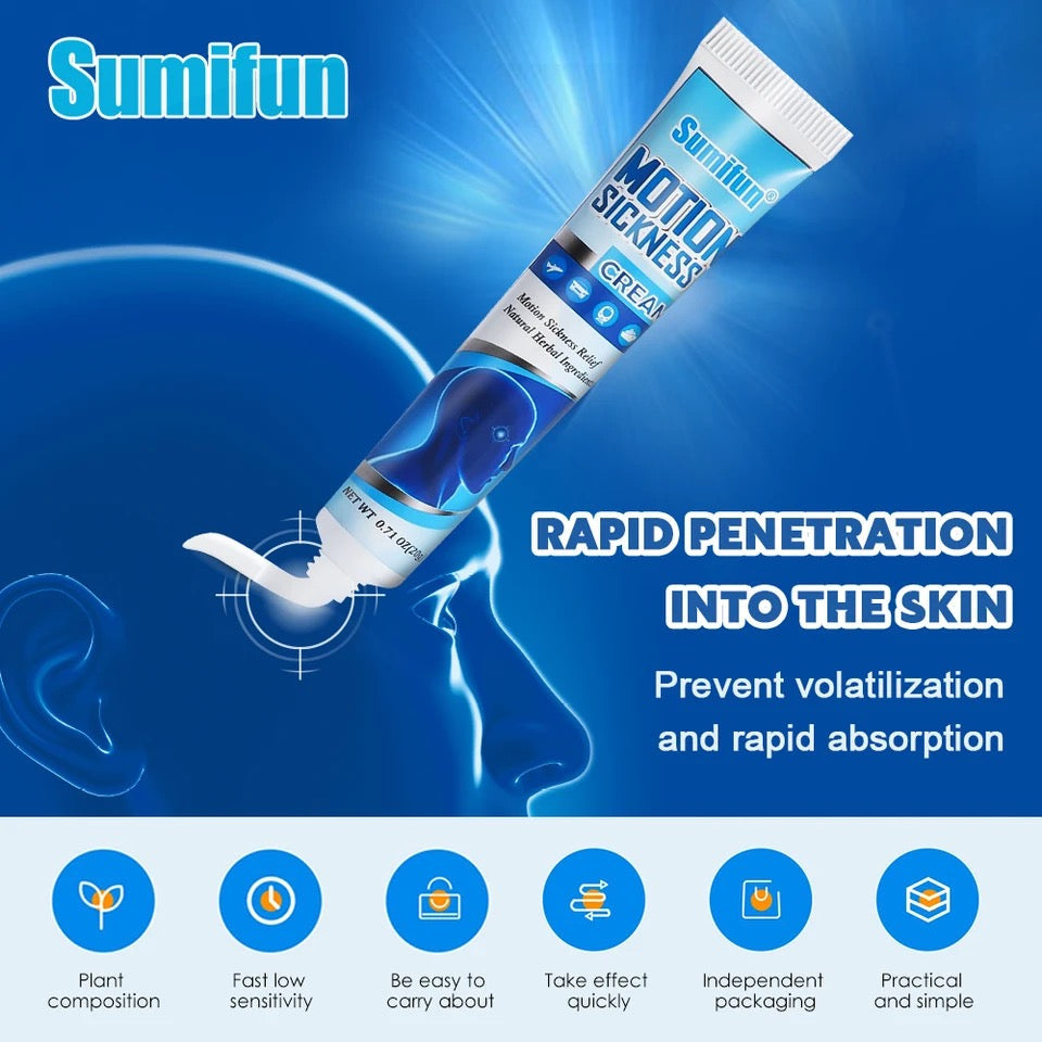 Motion Sickness Relief Cream | Topical Cream for Motion Sickness, Seasickness, and Airsickness - Image 11