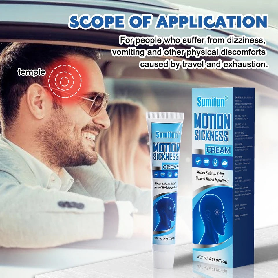 Motion Sickness Relief Cream | Topical Cream for Motion Sickness, Seasickness, and Airsickness - Image 5