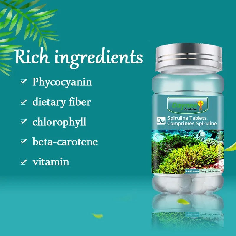 Spirulina Tablets | Dietary Supplement for Immunity, Heart, White Blood Cells, Weight Loss, and Cancer - Image 9