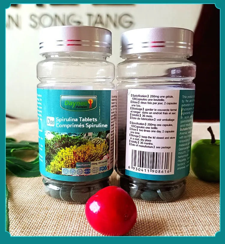 Spirulina Tablets | Dietary Supplement for Immunity, Heart, White Blood Cells, Weight Loss, and Cancer - Image 10