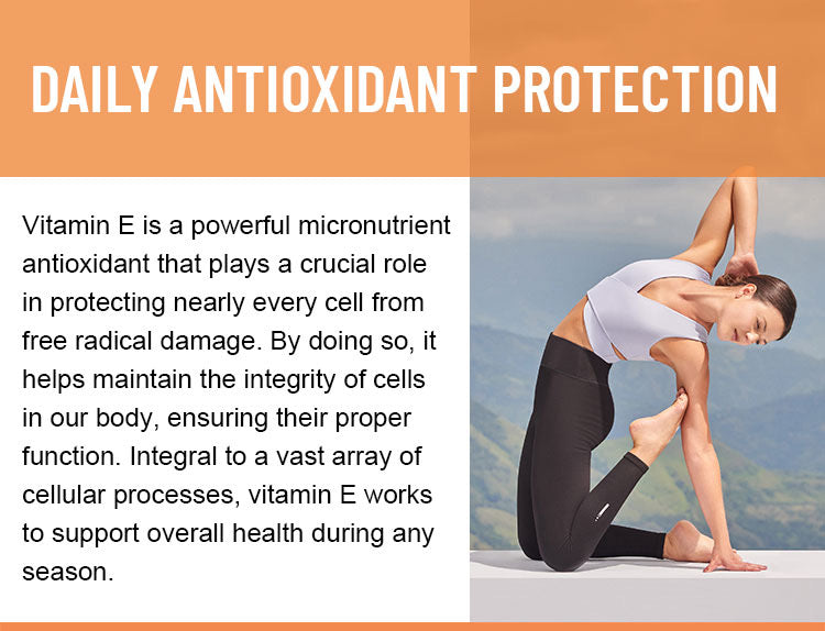 Vitamin E Gummies | Dietary Supplement for Eye Health, Skin Care, Hair Care, Anti-aging, and Immunity - Image 3