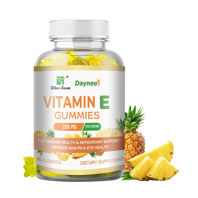 Vitamin E Gummies | Dietary Supplement for Eye Health, Skin Care, Hair Care, Anti-aging, and Immunity - Image 8