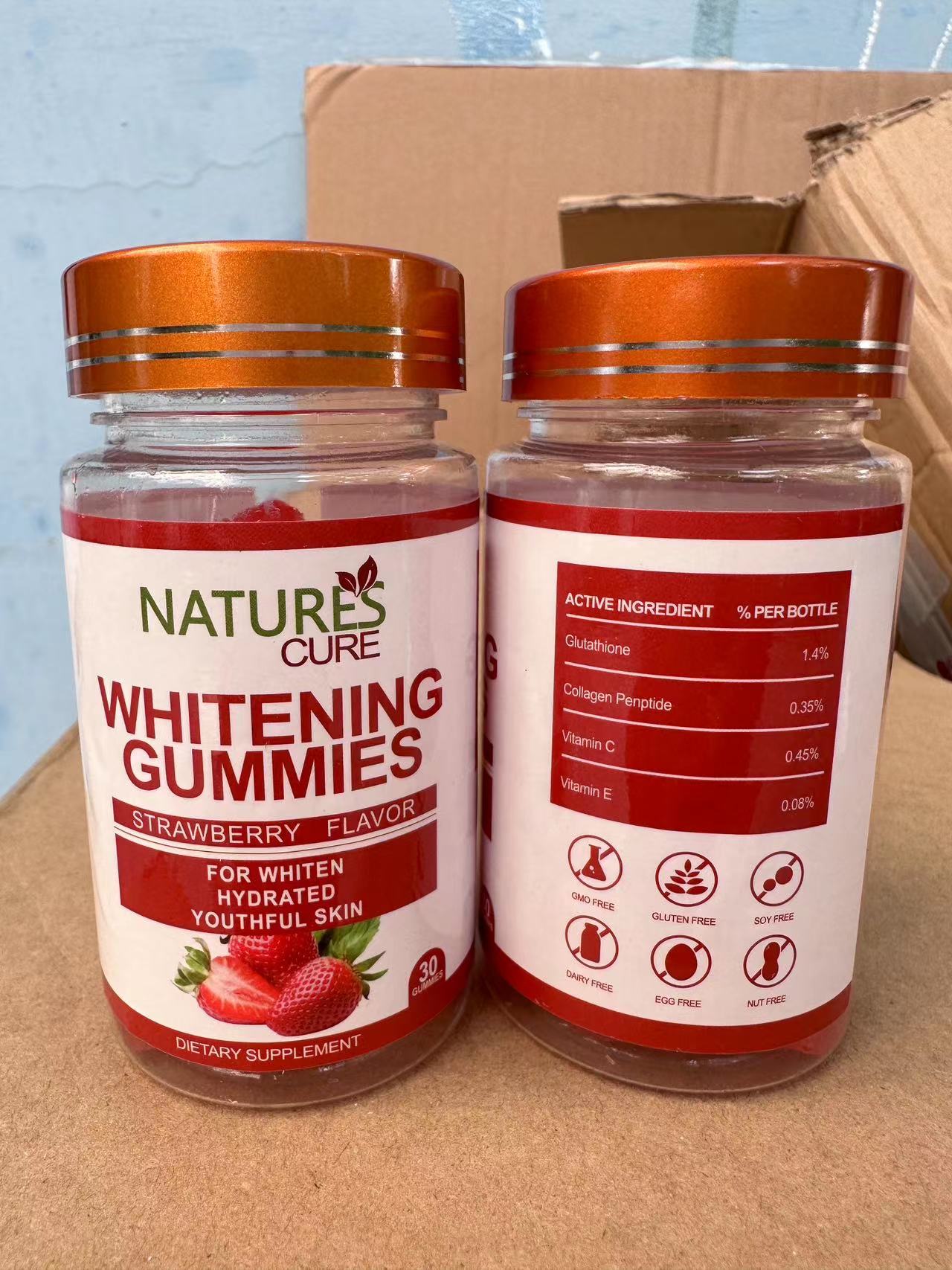 Nature’s Cure Whitening Gummies with Glutathione and Vitamin C - Image 3