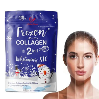 Frozen Collagen Capsule with L-Glutathione, Pomegranate, CoQ10, and Berries