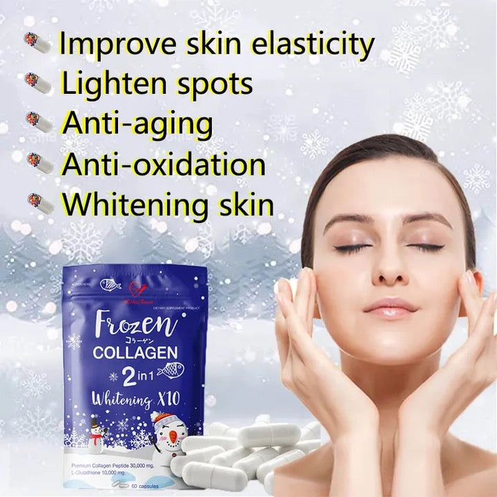 Frozen Collagen Capsule with L-Glutathione, Pomegranate, CoQ10, and Berries - Image 2