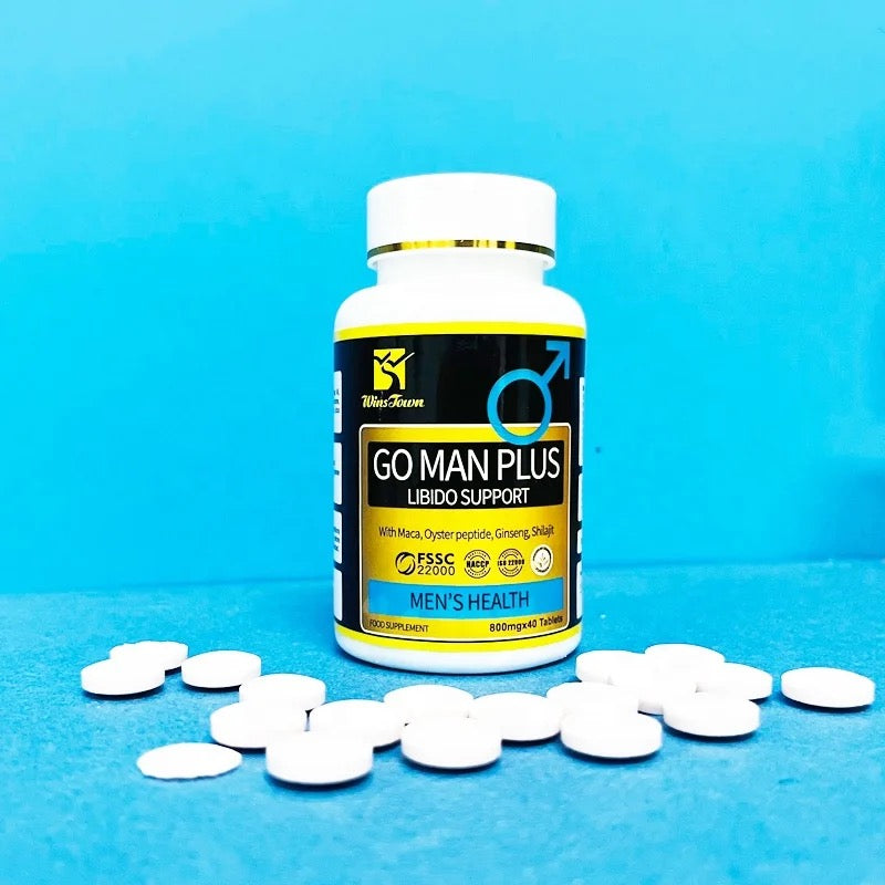 Go Man Plus Tablet (40 tablets) | Dietary Supplement for Penis Enlargement, Erection, Libido, and Sexual Enhancement