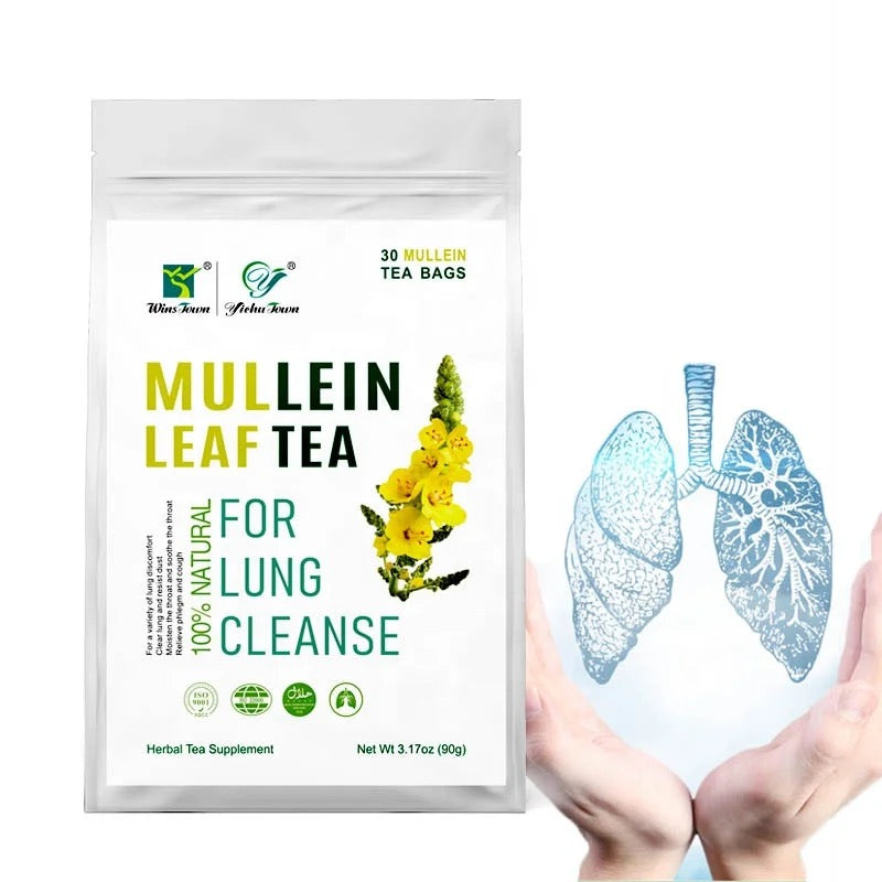 Mullein Leaf Tea | Herbal Tea for Coughs, Bronchitis, Asthma, Sore Throat, and Lungs Cleanse - Image 10