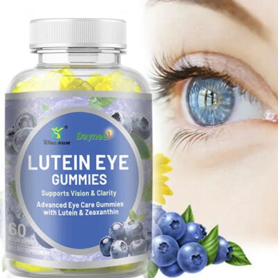 Lutein Eye Gummies with Zeaxanthin | Dietary Supplement for Cataracts, AMD, Night Vision, and Eye Care