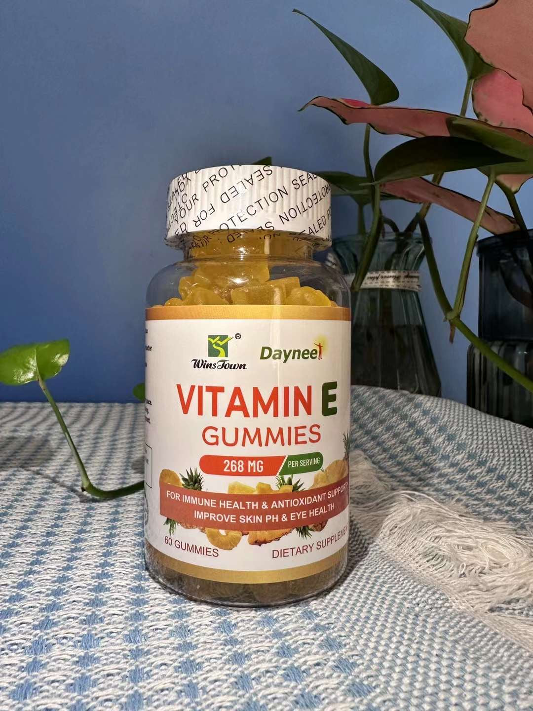 Vitamin E Gummies | Dietary Supplement for Eye Health, Skin Care, Hair Care, Anti-aging, and Immunity - Image 14