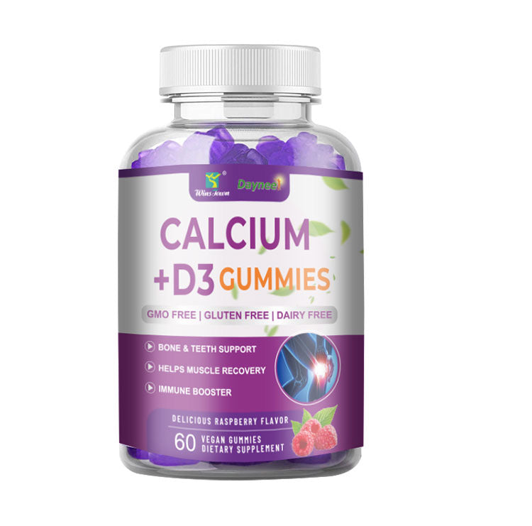 Calcium + Vitamin D3 Gummies with Magnesium Glycinate | Dietary Supplement for Stronger Bones & Teeth, Osteoporosis, and Immune System - Image 14
