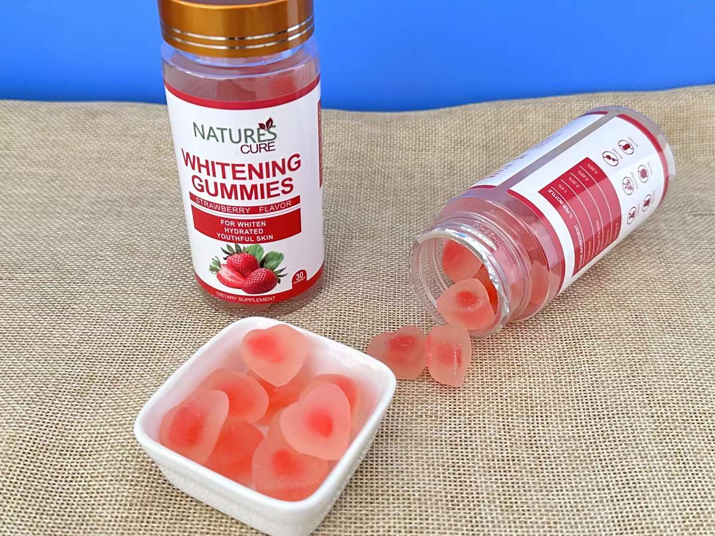 Nature’s Cure Whitening Gummies with Glutathione and Vitamin C - Image 5