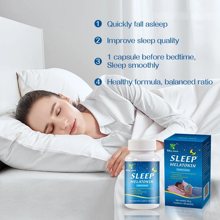 Sleep Melatonin Tablet | Dietary Supplement for Sleep, Anxiety, and Stress - Image 3