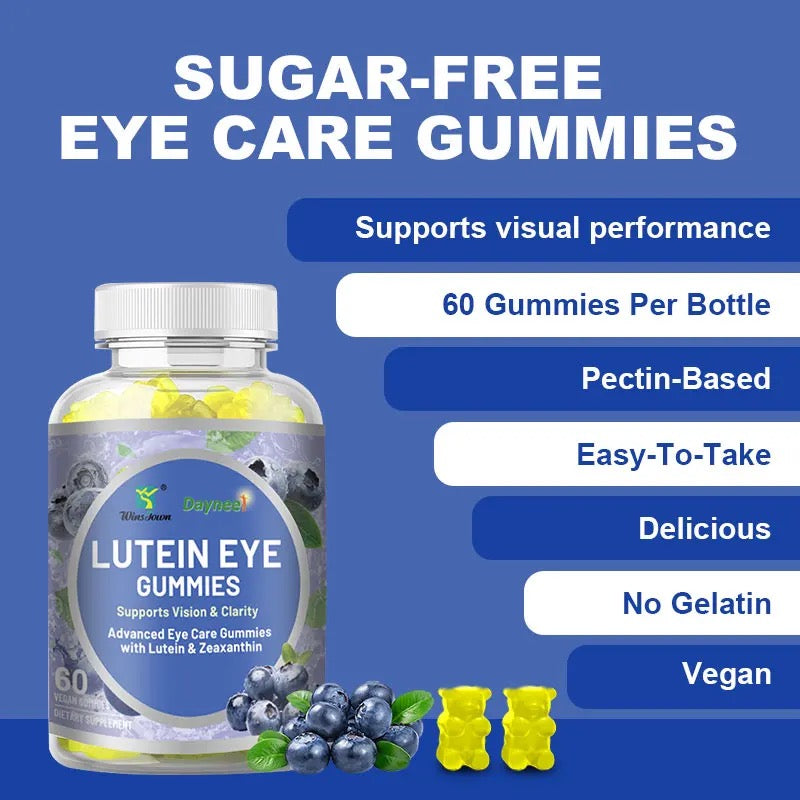 Lutein Eye Gummies with Zeaxanthin | Dietary Supplement for Cataracts, AMD, Night Vision, and Eye Care - Image 7