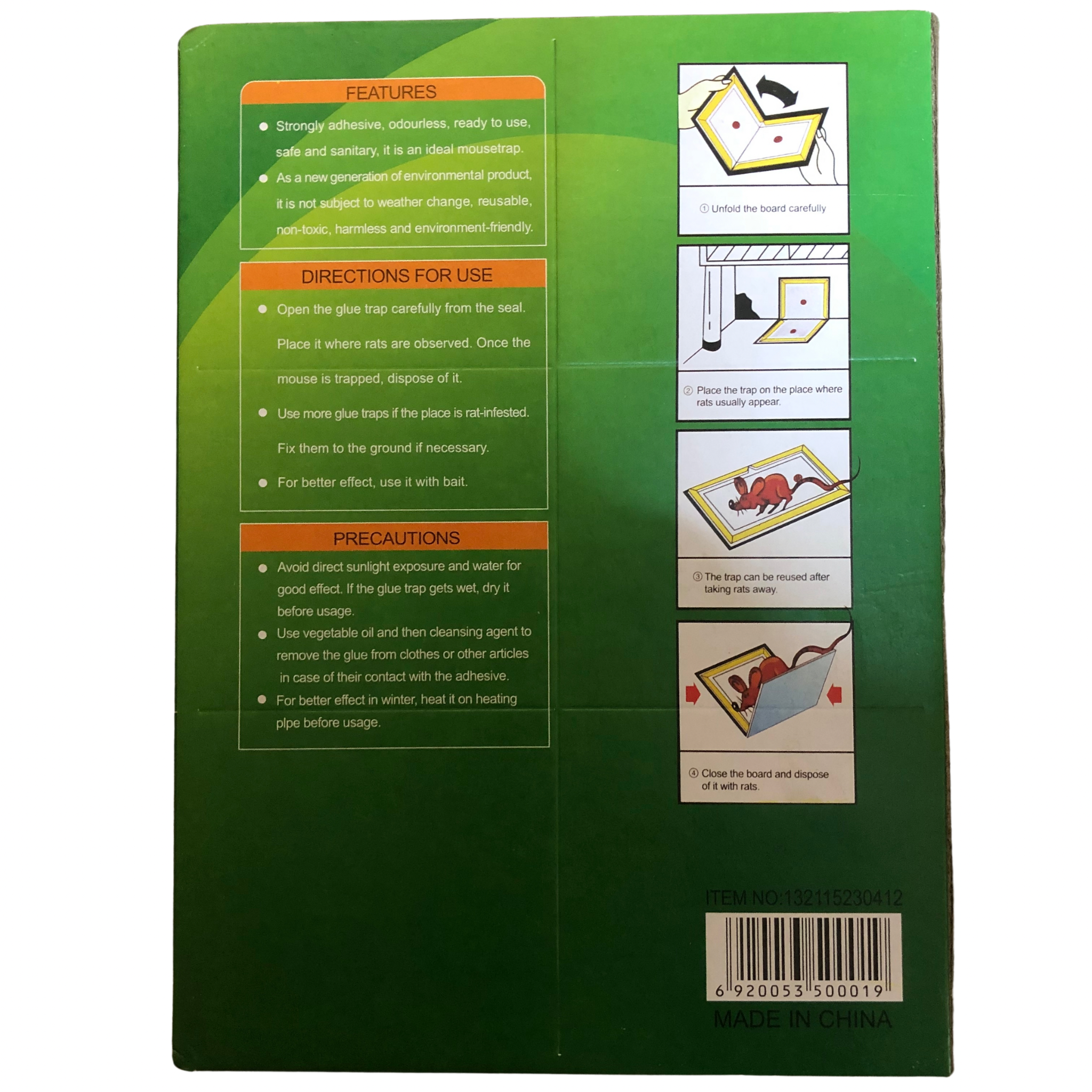 Rat and Mouse Glue Trap Board | Rodent Control - Image 8