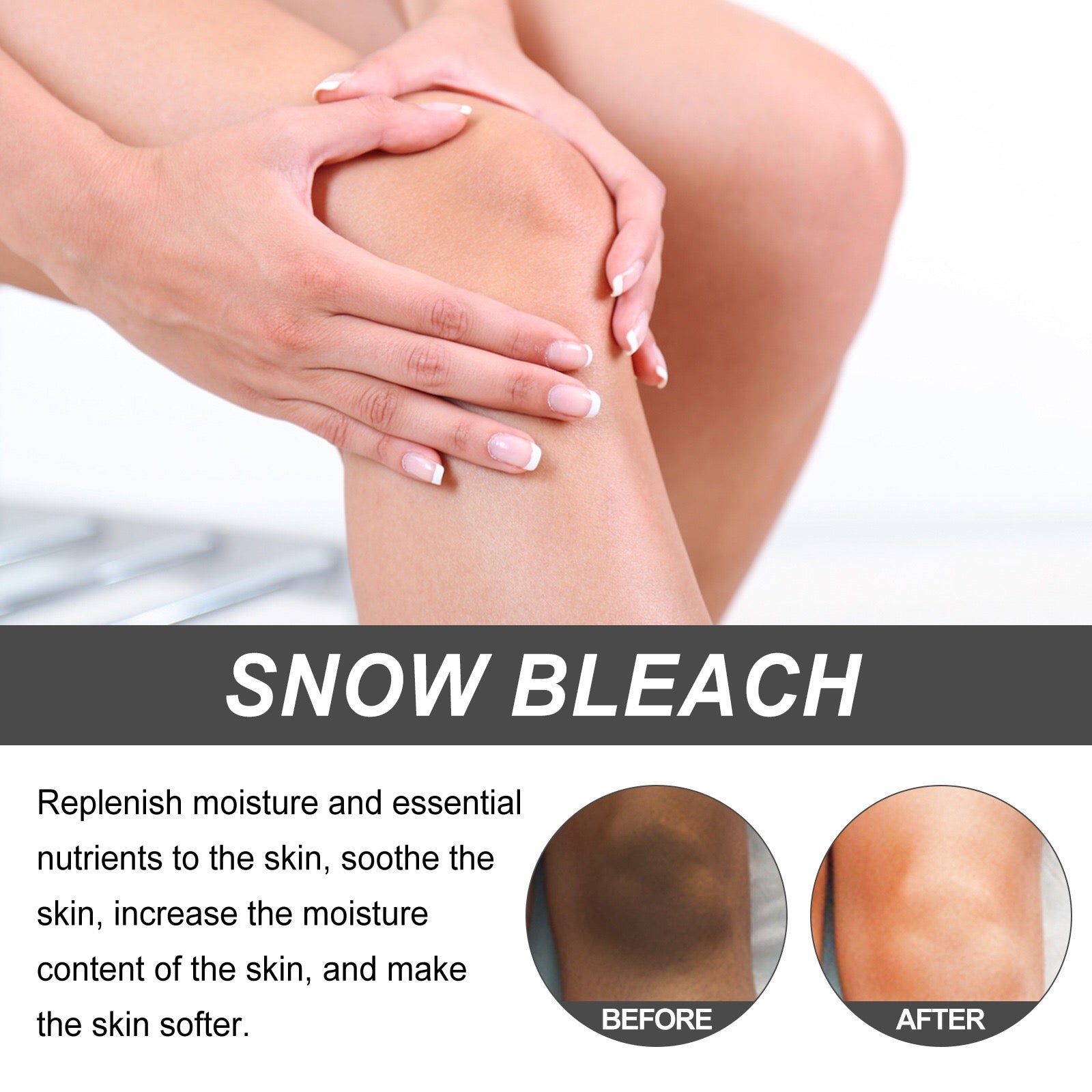JAYSUING Snow Bleach Cream (30ml) | Intensive Skin Brightening Solution for Face and Body - Image 5