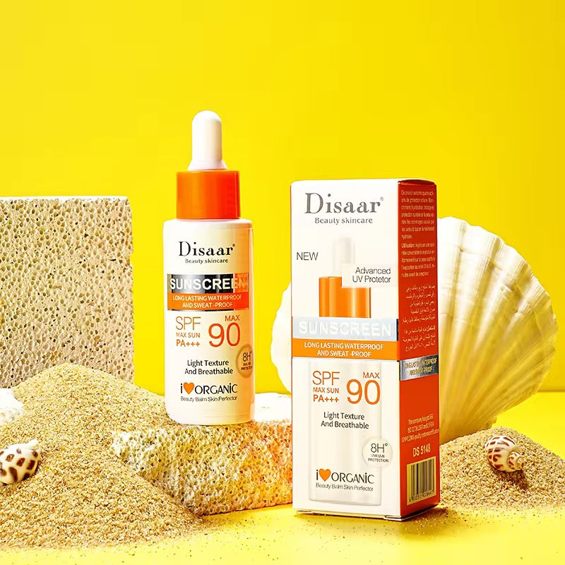 Disaar SPF 90 PA+++ Sunscreen Serum (50ml, UVA/UVB Protection) | Body Serum for Advanced UVA/UVB Protection, Moisturizing, and Sun Blocking - Image 6