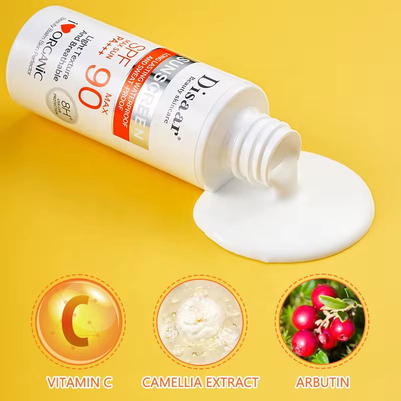Disaar SPF 90 PA+++ Sunscreen Serum (50ml, UVA/UVB Protection) | Body Serum for Advanced UVA/UVB Protection, Moisturizing, and Sun Blocking - Image 8