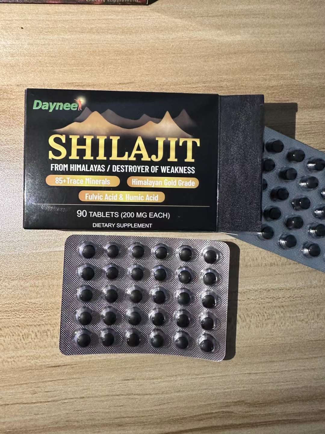 Himalayan Shilajit Tablet with Fulvic and Humic Acid (90 tablets, 200mg, 85+ Trace Minerals) - Image 6
