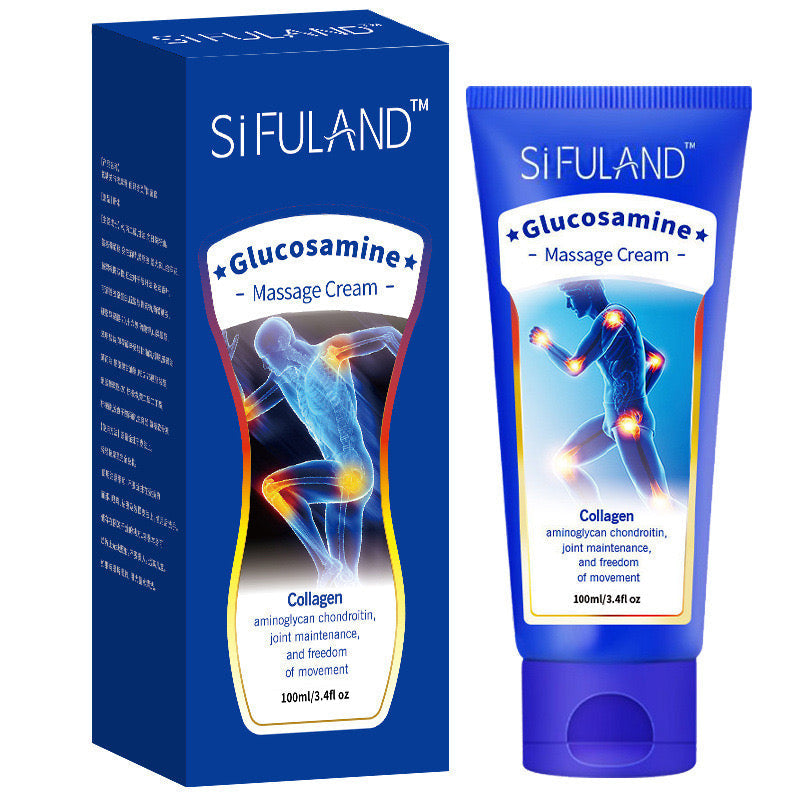 Glucosamine Massage Cream (100ml) | Topical Ointment for Bone, Muscle and Joint Pains Relief