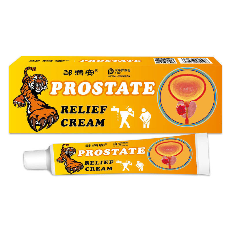 Prostate Relief Cream | Topical Ointment for Enlarged Prostate, Frequent Urination, Painful Urination, and Sexual Fatigue