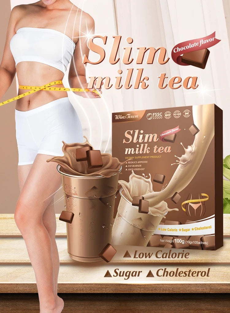 Slim Milk Tea (Chocolate Flavour) - Image 3