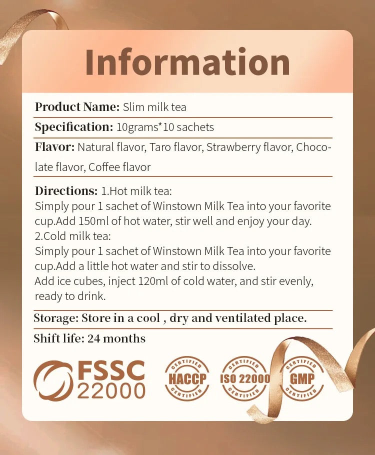 Slim Milk Tea (Chocolate Flavour) - Image 7