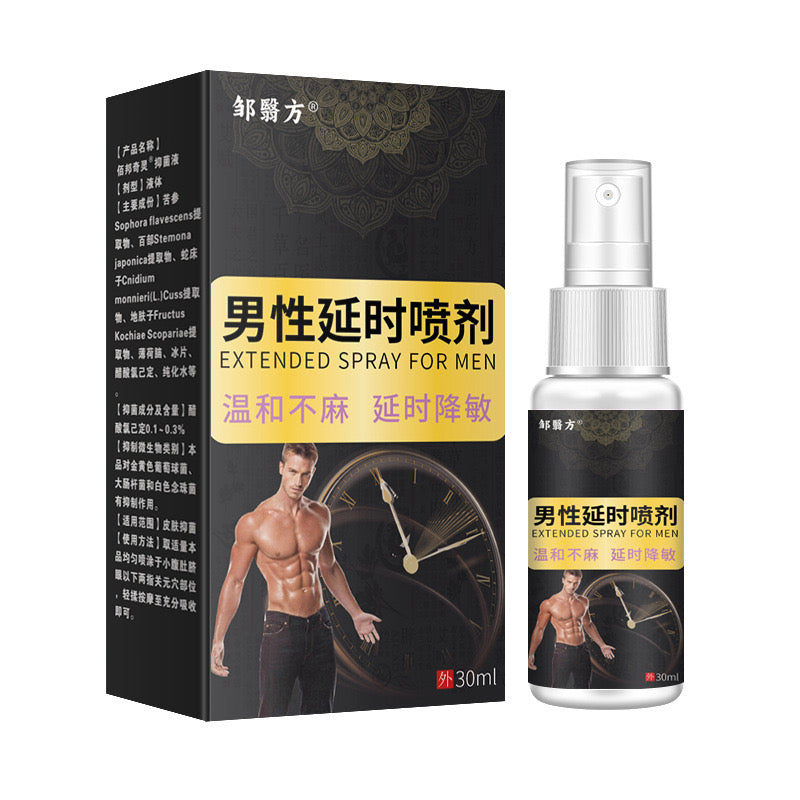 Extended Sex Delay Spray for Men (30ml) | Men’s Long-lasting Spray without Numbness