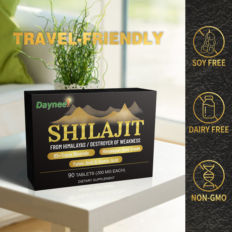 Himalayan Shilajit Tablet with Fulvic and Humic Acid (90 tablets, 200mg, 85+ Trace Minerals) - Image 11