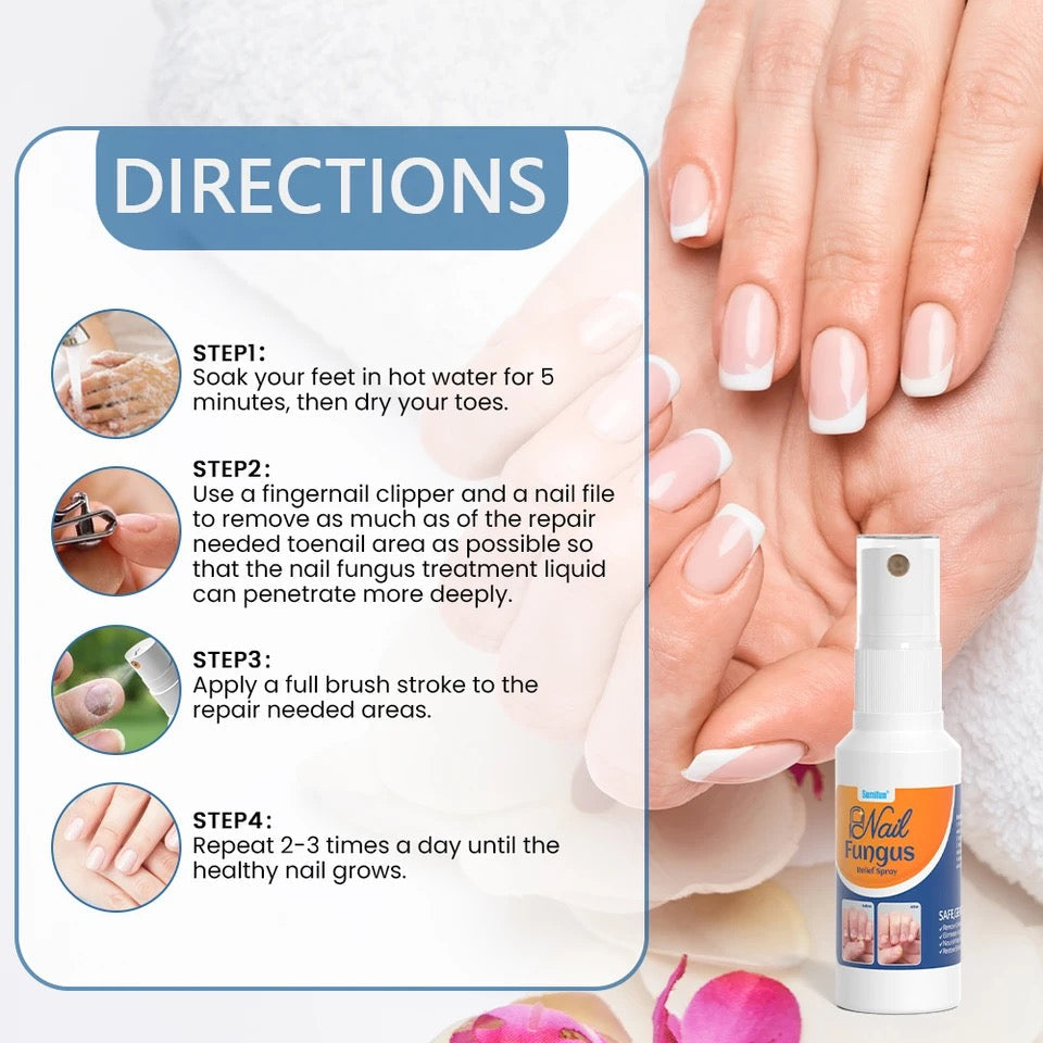Nail Fungus Relief Spray | Topical Spray for Infected, Damaged and Discolored Nails - Image 12