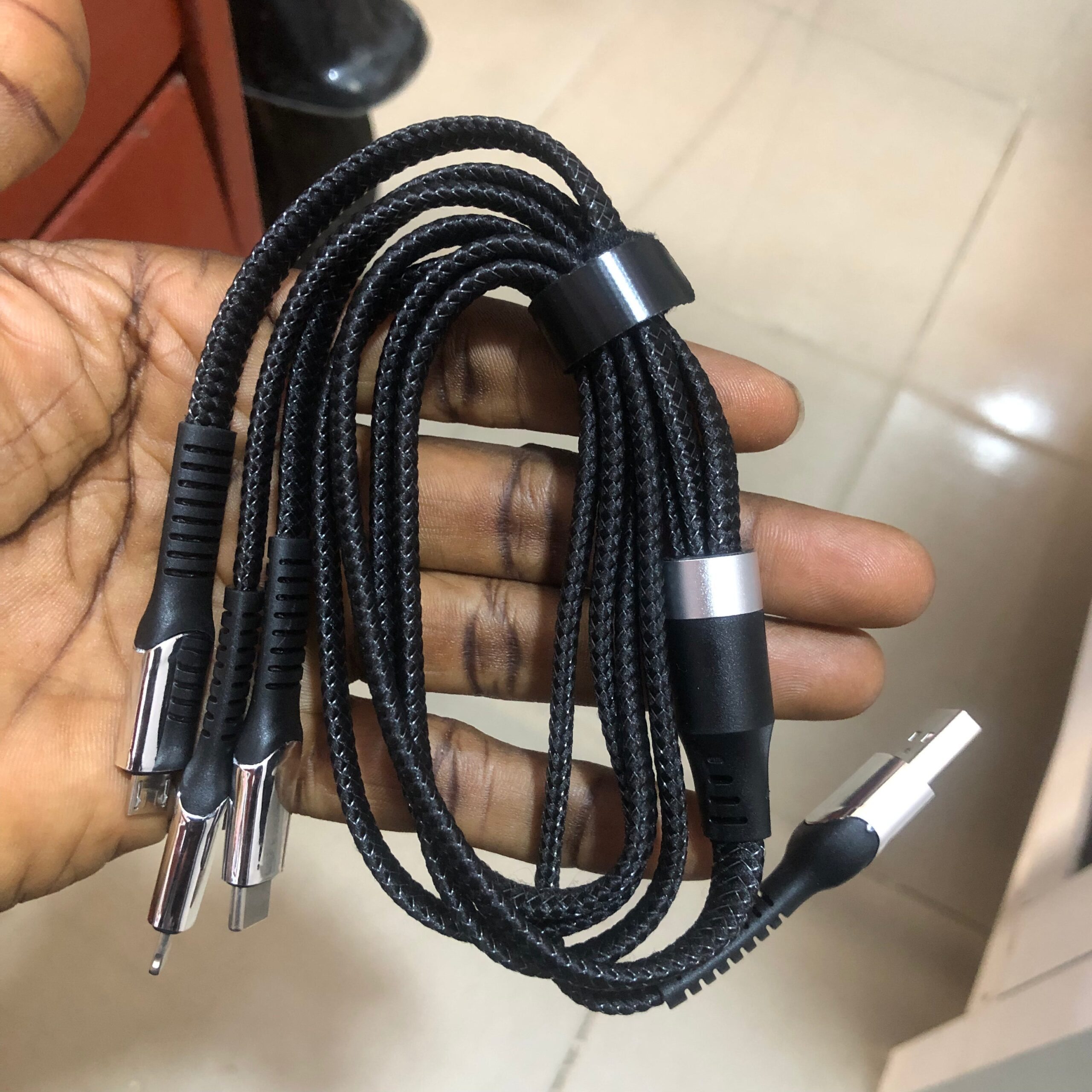 200W 3-in-1 Super Fast Charging Cable (1.8 and 2.0 meters) - Image 16