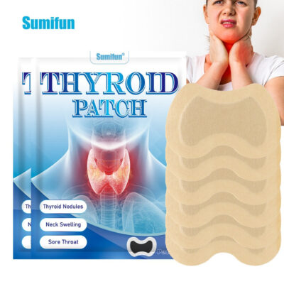 Thyroid Patch | Medicated Patch for Thyroid Nodules, Neck Swelling, Sore Throat