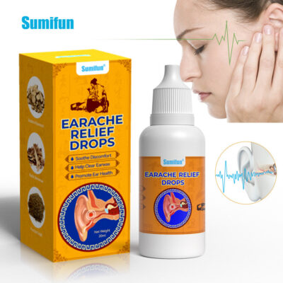 Earache Relief Drops | Medicated Drop for Earaches, Tinnitus, Hearing Loss, and Ear Infections