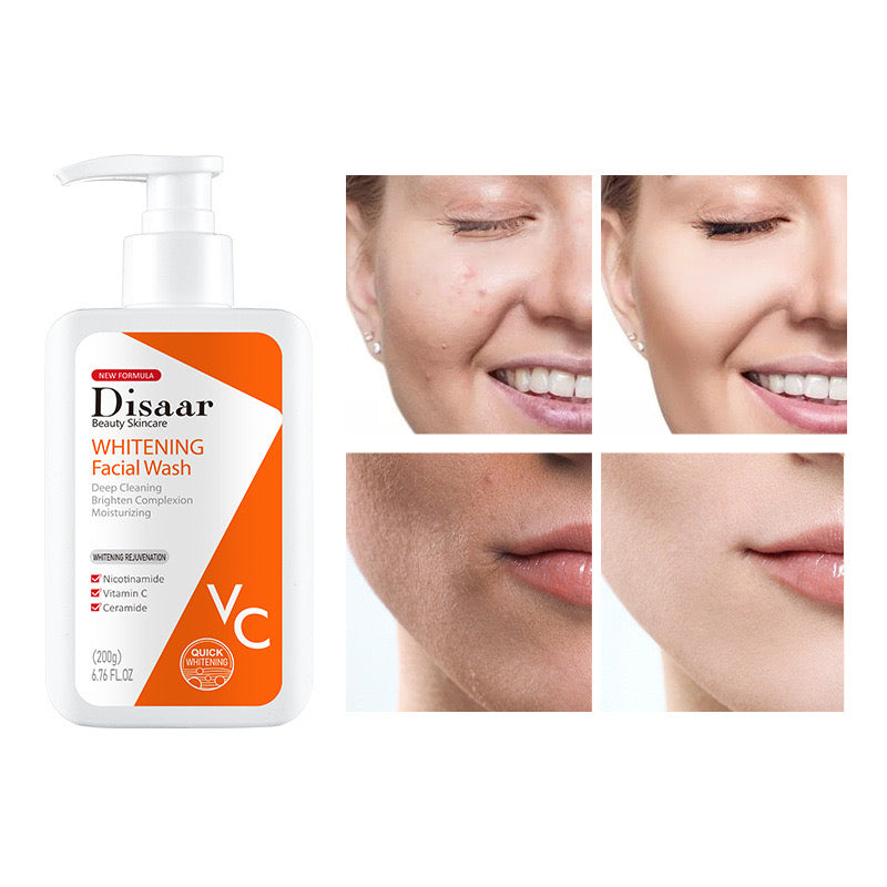 Disaar Whitening Facial Wash with Vitamin C and Nicotinamide (200 grams) - Image 7