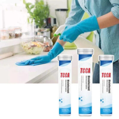 TCAA Disinfectant Effervescent Tablets | For Disinfection, Sterilization, and Bleaching