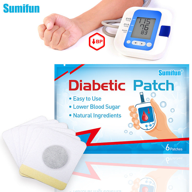 Diabetic Patch (6 patches) | Medicated Patch for Blood Sugar Control and Diabetes Management