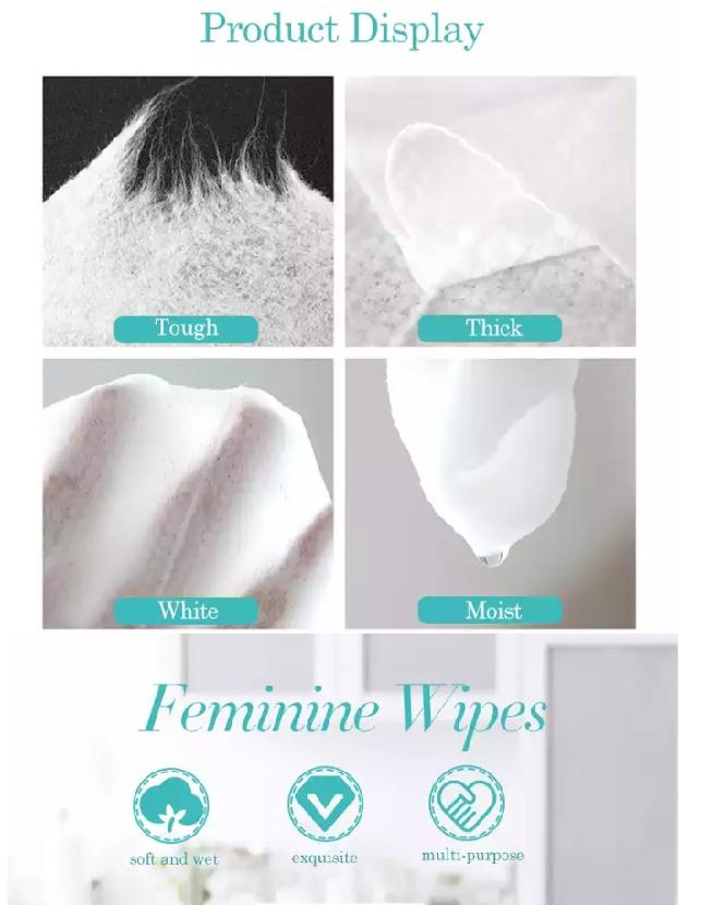 Feminine Wipes (1wipe/pack) | Vaginal Wet Wipes - Image 8