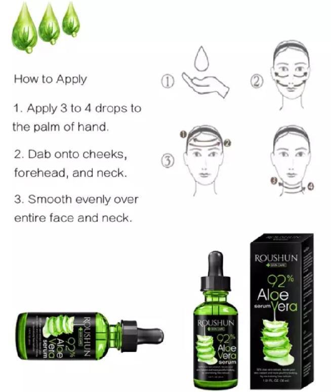Aloe Vera Face Serum | Anti-Aging, Anti-Wrinkles and Moisturizing Face Serum - Image 10