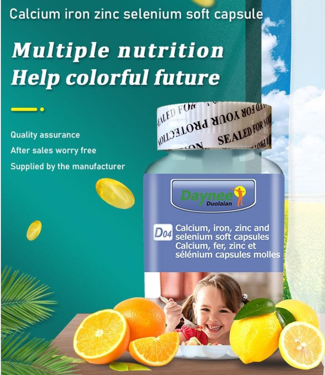 Calcium, Iron, Zinc, and Selenium Capsules - Image 6