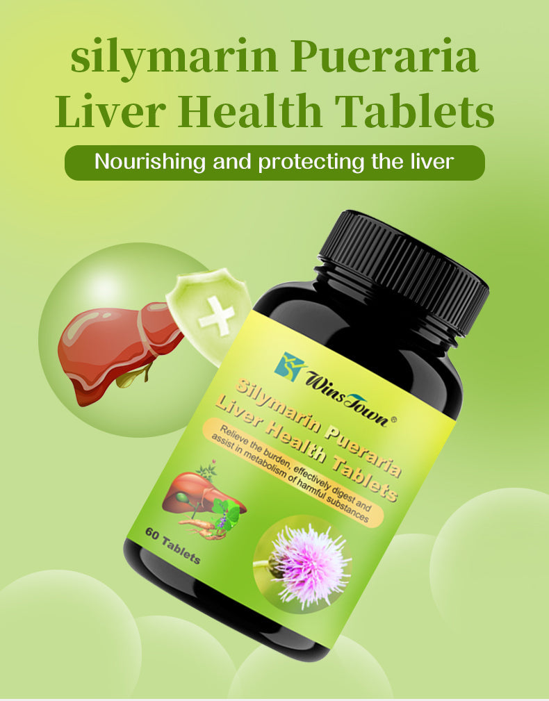 Liver Health Tablet with Milk Thistle and Pueraria | Dietary Supplement for Cirrhosis, Jaundice, Fatty Liver, and Chronic Liver Diseases - Image 4