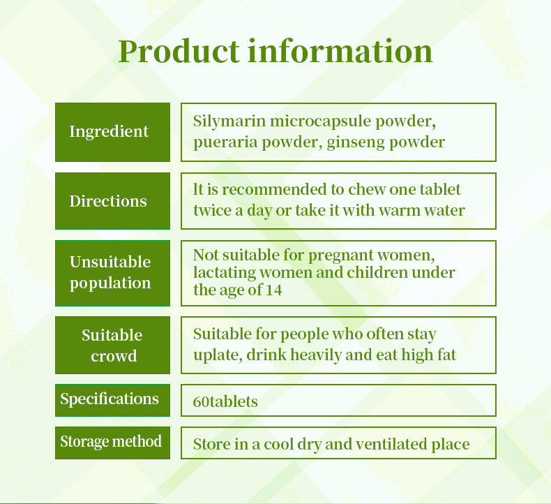 Liver Health Tablet with Milk Thistle and Pueraria | Dietary Supplement for Cirrhosis, Jaundice, Fatty Liver, and Chronic Liver Diseases - Image 11