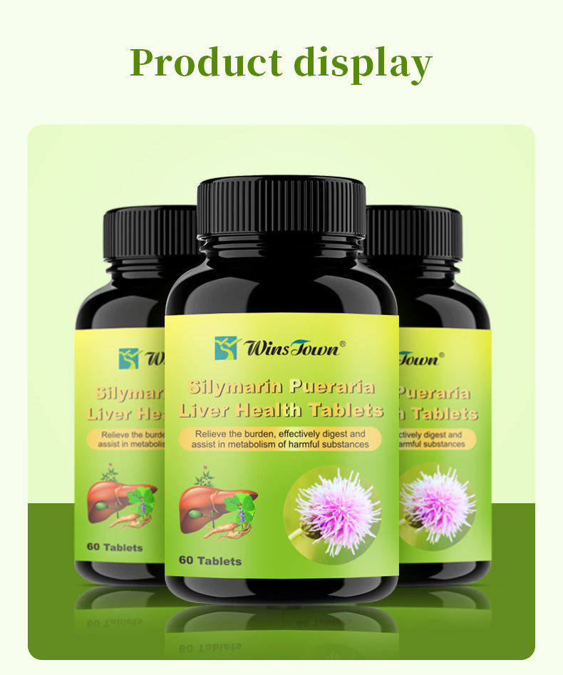 Liver Health Tablet with Milk Thistle and Pueraria | Dietary Supplement for Cirrhosis, Jaundice, Fatty Liver, and Chronic Liver Diseases - Image 5