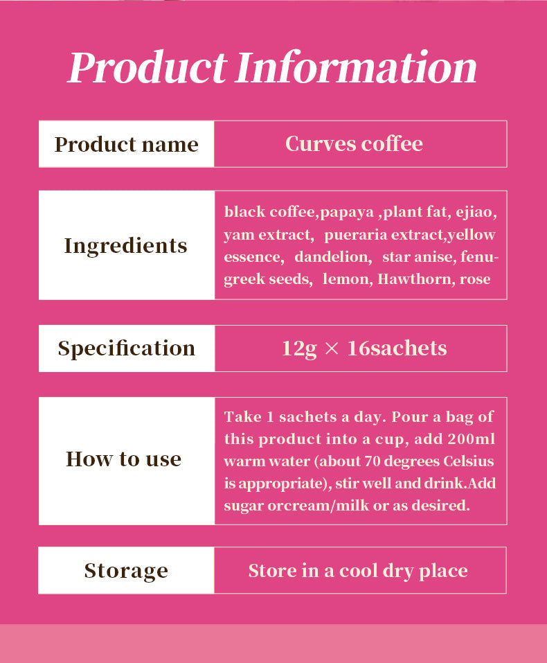 Curves Coffee for Breast Enhancement | Instant Coffee for Fuller Breasts and Tighter Chest - Image 9