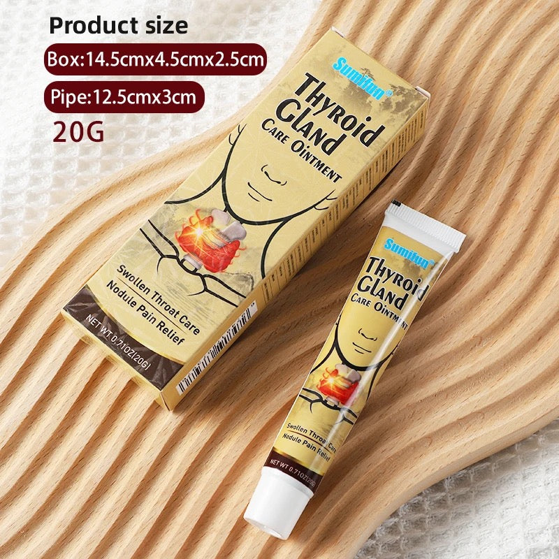 Sumifun Thyroid Gland Care Ointment | Topical Ointment for Goiter, Swollen Throat, and Nodule Pain - Image 5