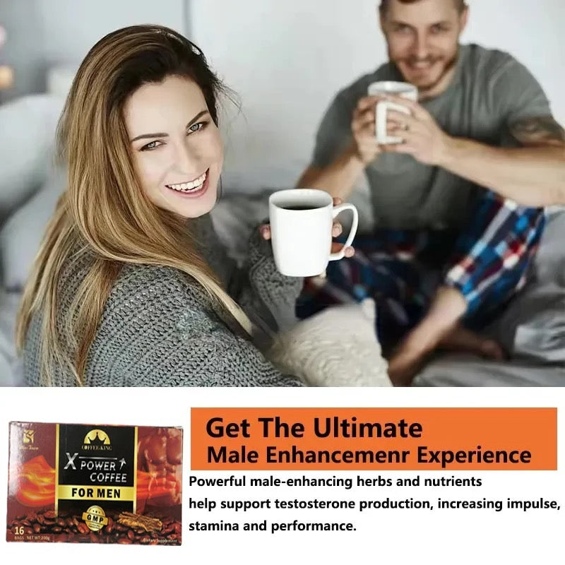 WinsTown XPower Coffee for Men with Tongkat Ali | Instant Coffee for Sexual Enhancement, Weak Erection, and Premature Ejaculation - Image 5