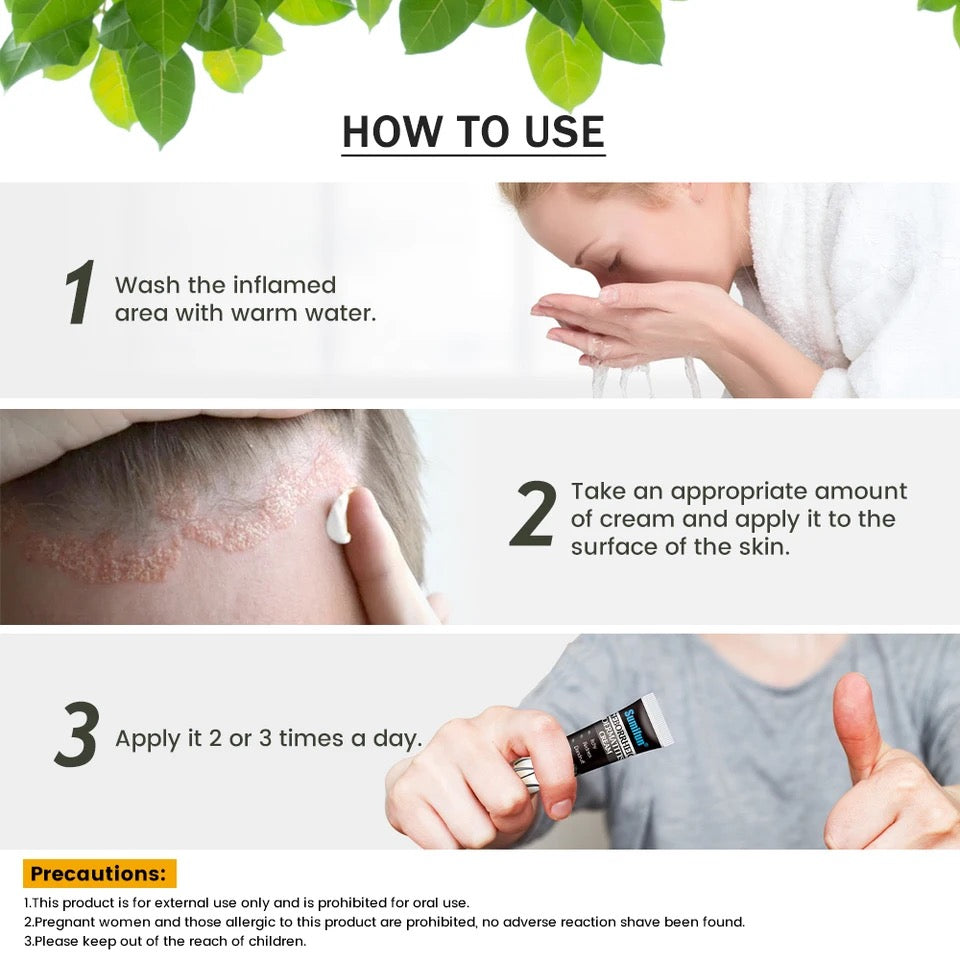 Seborrheic Dermatitis Cream | Herbal Cream for Treating Dermatitis, Psoriasis, and Dandruff - Image 11